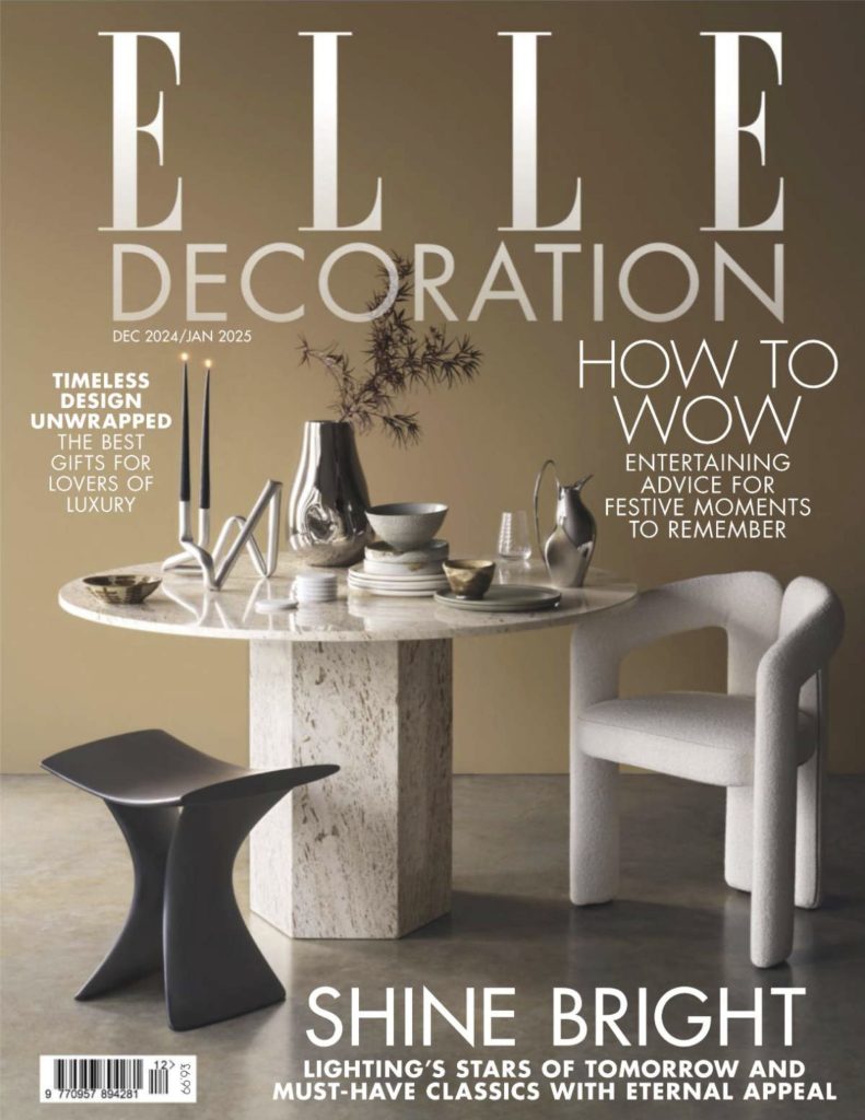 December cover of Elle Decoration